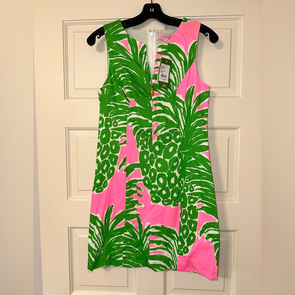 NWT Lilly Pulitzer Shift in Pink Pout Flamenco